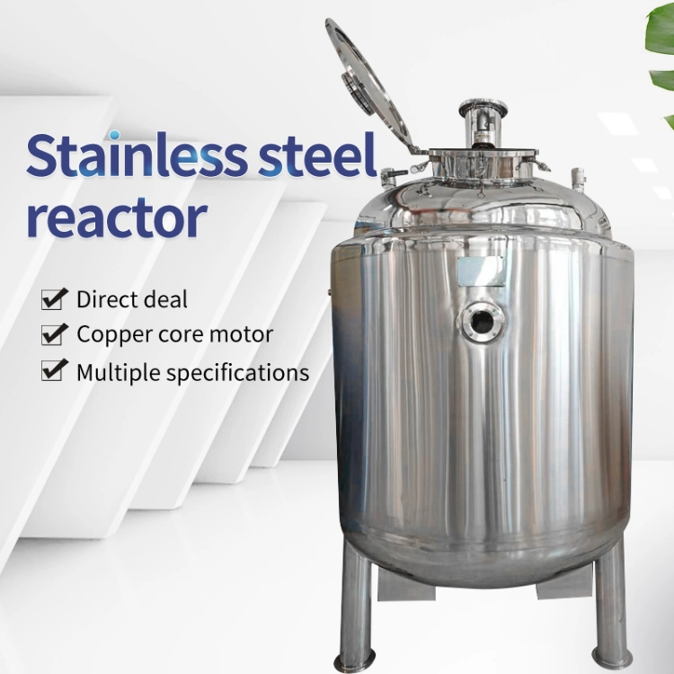 Stainless Steel Vacuum Heating Reactor for Laundry Detergent Laboratory