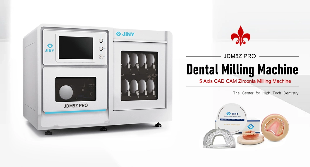 CNC System 5 Axis Zirconia CAD Cam Dental Milling Machine for Labs and Clinics