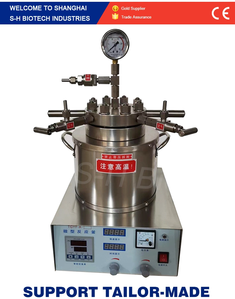 Lab Hydrothermal Synthesis Stirring Micro Autoclave Reactor