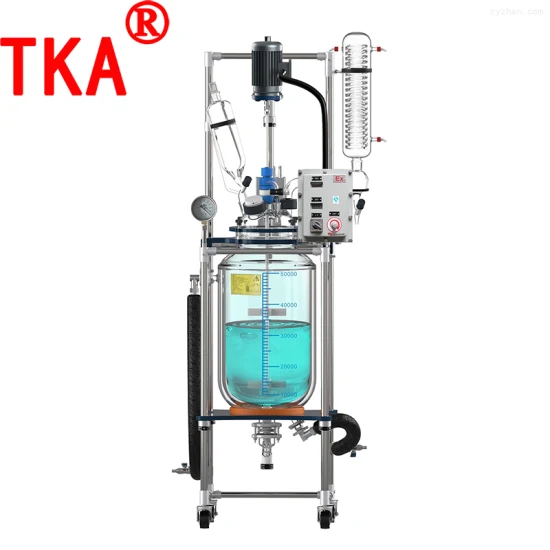 Hot Selling Lab Double Jacketed Agitated Glass Reactor