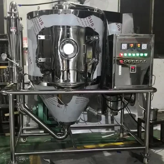 Spirulina Powder High Speed Centrifugal Spray Dryer Machine