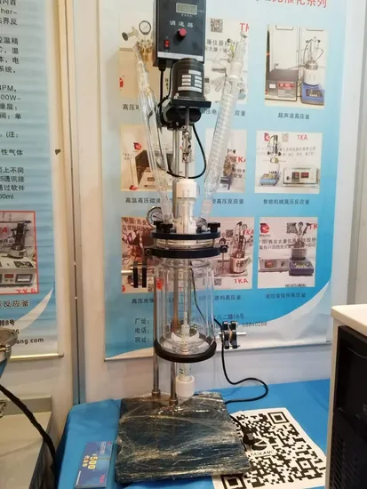 Xinchen Lab Double Chemical Jacketed Borosilicate Pilot Glass Reactor