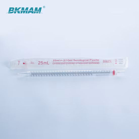 Lab Disposable Plastic Sterile 1ml 2ml 5ml 10ml 50ml Serological Pipette Serological Pipette Lab Medical Measuring Sterile 1ml 2ml 5ml 10ml 25ml 50ml Lab
